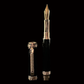 “Signature Black Onyx” | Red Gold Fountain Pen | Edinburgh Collection