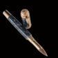 “Galactic Purple Haze” Red Gold Rollerball Pen