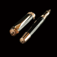 “Signature Black Onyx” | Red Gold Rollerball Pen | Highlander Collection