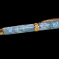 Mystic Opal Gold Fountain Pen | Handmade Luxury Pen | Schmidt #6 Nib | Made in Colorado | Highlander