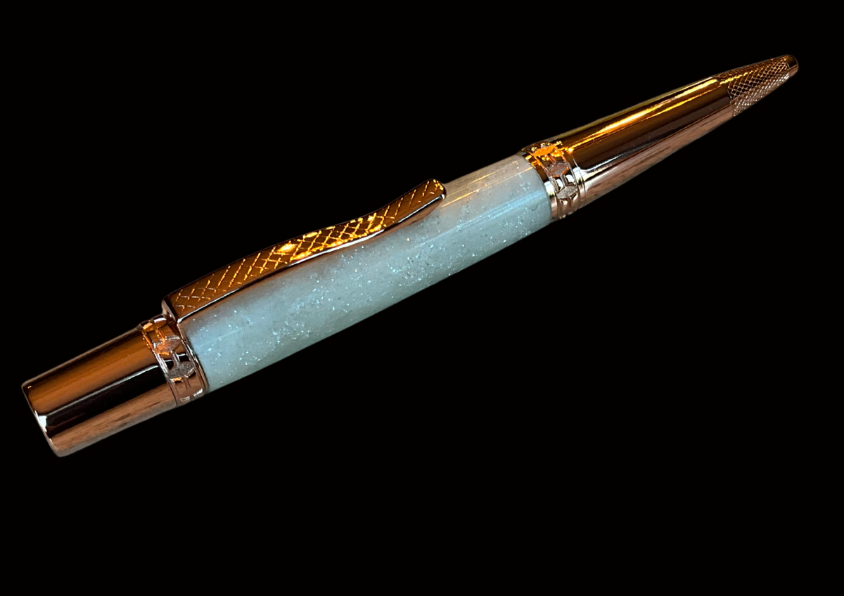 “Forever Diamond" Red Gold Ballpoint Pen
