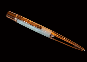 “Forever Diamond" Red Gold Ballpoint Pen