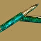 “Eternal Emerald” | Gold Rollerball Pen