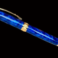 “Deep Sapphire” | Gold Rollerball Pen | Highlander Collection