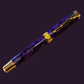 “Royal Amethyst” | Gold Fountain Pen | Highlander Collection