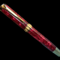“Radiant Ruby” | Gold Fountain Pen | Highlander Collection