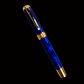 “Deep Sapphire” | Gold Rollerball Pen | Highlander Collection