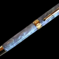 Mystic Opal Gold Fountain Pen | Handmade Luxury Pen | Schmidt #6 Nib | Made in Colorado | Highlander