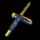 Black Opal Gold Fountain Pen