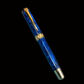 “Deep Sapphire” | Gold Fountain Pen | Highlander Collection
