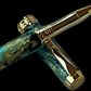 Handcrafted “Turquiose Gold” | Gold Rollerball by Highlander