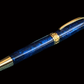 “Deep Sapphire” | Gold Fountain Pen | Highlander Collection
