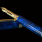 “Deep Sapphire” | Gold Fountain Pen | Highlander Collection