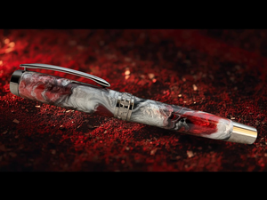 Black Titanium “Ares” Highlander Custom Rollerball Pen