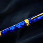 “Deep Sapphire” | Gold Fountain Pen | Highlander Collection