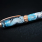 “North Atlantic” | Red Gold Rollerball Pen | Highlander Collection