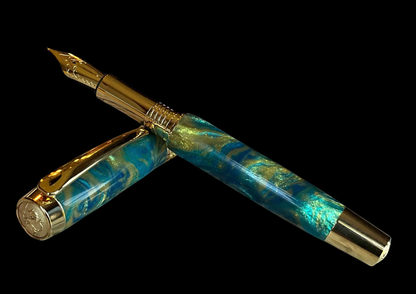 Elegant Gold Fountain Pen Limited Edition