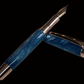Blue Steel Red Gold Fountain Pen