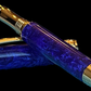 “Royal Amethyst” | Gold Rollerball Pen | Handmade Luxury Writing Instruments