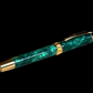 Emerald Green Gold Fountain Pen | Complementary Ink And journal