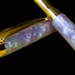 Amethyst Opal | Gold Rollerball Pen | Handcrafted in Colorado