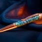 “Kona Blue” / Red Gold Ballpoint Pen | Glasgow Collection