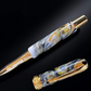 Solar Eclipse | Gold Rollerball Pen | Handcrafted by Highlander