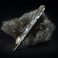 “Smoky Quartz” | Black Titanium Fountain Pen | Highlander Collection
