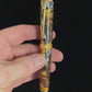 Caramel Latte | Gold Rollerball Pen by Highlander | Handmade in Colorado