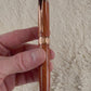 Exotic Bloodwood | Red Gold Rollerball by Highlander | Artisan Handcrafted Gift