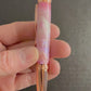 Red Gold "Rose Opal" | Handmade Glasgow Ballpoint Pen by Highlander