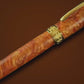 Kalaharí Sunset | Gold Rollerball Pen | Handmade Gift for Writers and Journalers | Luxury Pen by Highlander