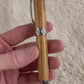 Exotic Bethlehem Olivewood | Black Titanium Rollerball | Handmade by Highlander | 120 GSM Journal Included