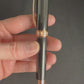 Highlander “Signature Black Onyx” | Red Gold Rollerball Pen | Handcrafted Black Resin