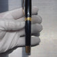 Exotic Gaboon Ebony Wood~Highlander Handmade Gold Rollerball Pen, Handcrafted in CO. Ink, Velvet Sleeve, and Pen Box Included. (ML-RB-0926-02)