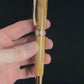 Certified Bethlehem Olivewood Red Gold Rollerball Pen