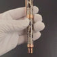 Authentic Reticulated Python Red Gold Fountain Pen [ML-FP-0220-01]