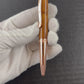 Rose Gold Exotic Thuya Burl Handmade Glasgow Ballpoint Pen. One of a Kind, Handcrafted by Highlander Pen in CO. Box, Ink, & Sleeve Included. [ML-BP-1123-08]