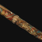 Dragon Skin | Red Gold Fountain Pen by Highlander | Handmade in Colorado