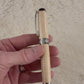 Exotic Birds Eye Maple | Black Titanium Rollerball Pen - Memorable Handmade Gift