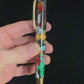 Electric Carnival | Gold Rollerball Pen by Highlander | Handcrafted in Colorado