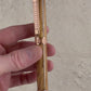 Museum Grade Bethlehem Olivewood | Red Gold Fountain Pen | Highlander Edinburgh Collection | Full Gift Set