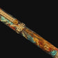 Edinburgh Dragon Skin | Red Gold Fountain Pen | Handcrafted Luxury by Highlander