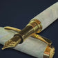 Sapphire Opal | Gold Fountain Pen | Highlander Collection