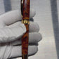 Exotic Thuya Burl Wood~Highlander Handcrafted Gold Rollerball Pen, Hand Crafted in CO. Ink, Velvet Sleeve, and Pen Box Included. (ML-RB-0926-03)