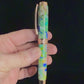 Elegant “Isle Of Mist” Red Gold Rollerball Pen - “A breeze from the sea. A swirl of myth. A pen for dreamers.”