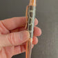 Authentic Burmese Python Red Gold Ballpoint Pen - Handmade Gifts From Colorado