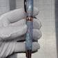 Elegant “Black Opal” Rose Gold Acrylic Fountain Pen, One of a Kind, Handmade in Colorado. Ink, Converter, Pen Sleeve & Box Included.