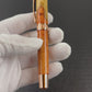 Red Gold Extraordinary Amboyna Handmade Fountain Pen, Handcrafted by Highlander Pen in Colorado. Ink, Converter, Pen Sleeve & Box Included. [ML-FP-1220-01]