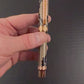 Edinburgh Authentic Reticulated Python Red Gold Fountain Pen ML-FP-0303-01